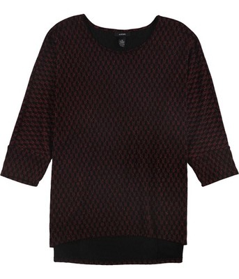 Alfani Womens Metallic Dolman Blouse