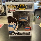 Nightwing Funko Pop! #364 EXCLUSIVE 2020 FALL CONVENTION Brand New w/ protector