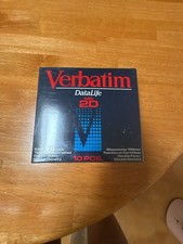 Verbatim DataLife 5.25" MD 2D Double Sided Density Floppy Diskettes 10 PCS