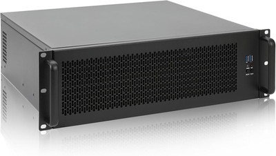 3U Rackmount Server Chassis with Liquid Cooling & 360mm Radiator Support
