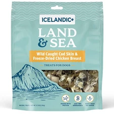 Wild Caught Cod Skin & Freeze-Dried Chicken Breast - 6.75oz
