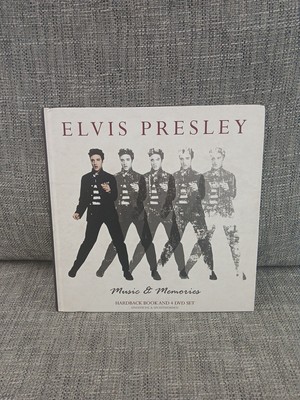Elvis Presley Book Music and Memories Hard Back & 4 DVDs Interviews Unauthorized