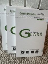 Tempered Glass Screen Protector 3-Pack  lot of 3 for Nintendo Switch2 2025