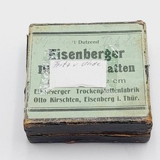 Eisenberger Glasdias Fritz V. Uhde Maler  - Glasplatten - Fotoplatten