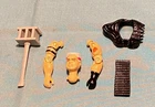 G.I. GI JOE gijoe ROAD PIG BODY PARTS +WEAPONS LOT #8 arms armor hammer FREESHIP