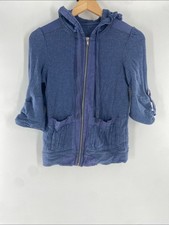 marc by marc jacobs Blue Fishermen Hoodie Size S Gently Used