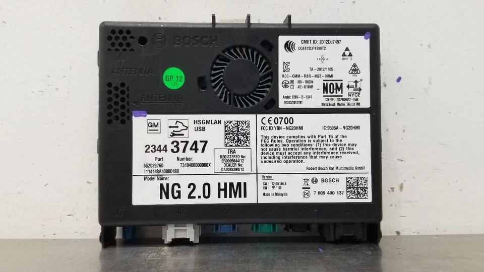 14 GMC SIERRA 1500 INTERFAZ HOMBRE MÁQUINA HMI 23443747 Foto 4 de 4