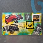 2026 Route 66First Day Cover / FDC USA / Stickers & Hand Painted HP / New Stamp