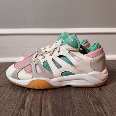 ADIDAS Dimension LO Shoes White Green Pink Torsion Sneakers US Men's Size 10.5