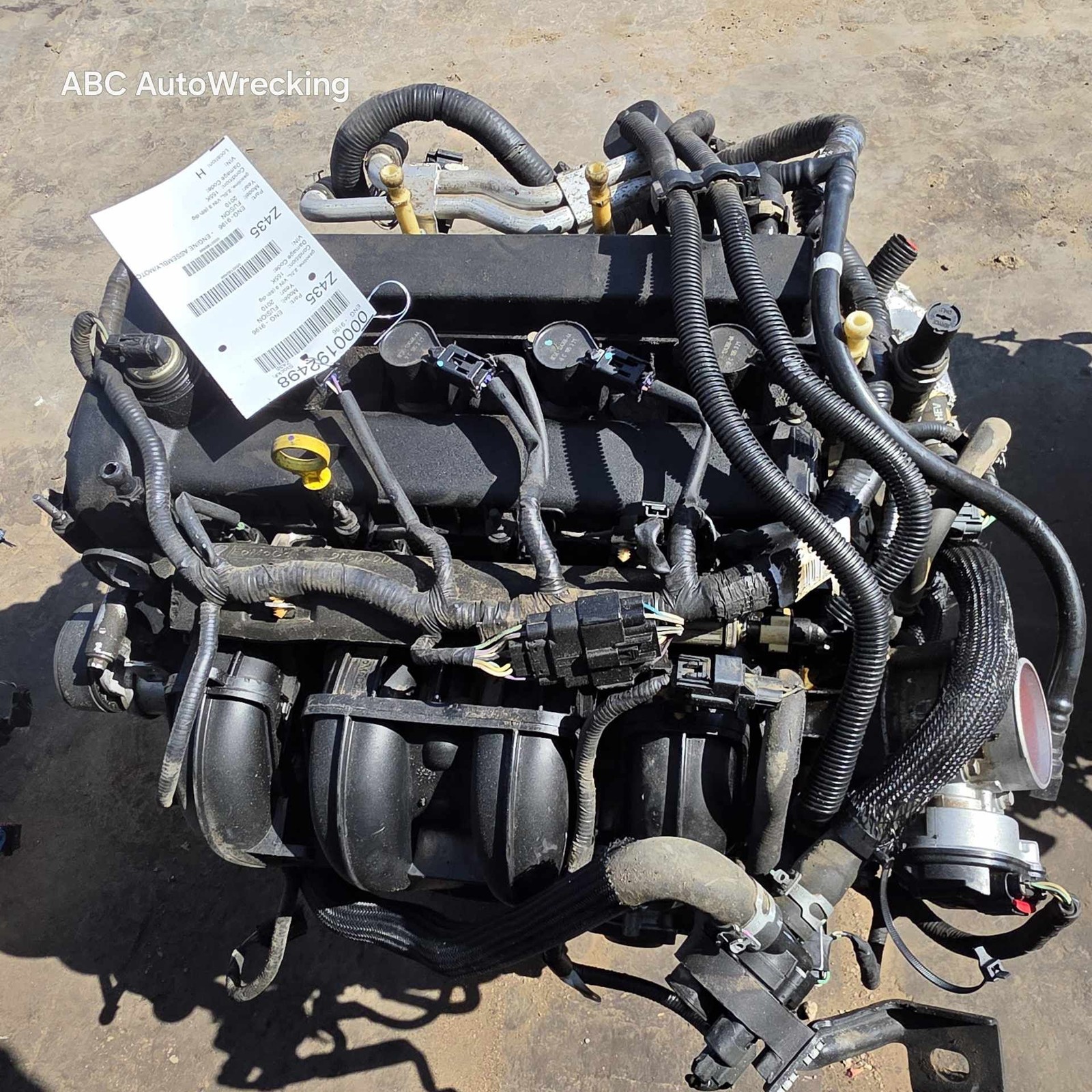 Engine Assembly/motor FORD FUSION 10 11 12