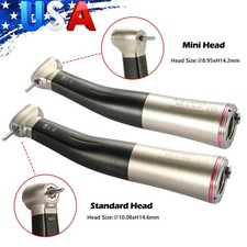 1:5 LED Fiber Optic Contra Angle Increasing Handpiece Internal /Rotor UK Dental
