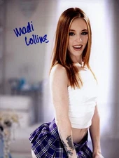 Madi Collins signed model 8x10 Photo -PROOF- -CERTIFICATE- (A0063)
