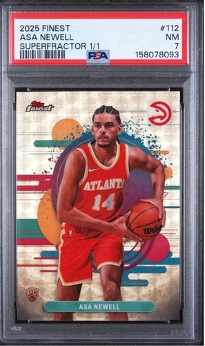 2025 Topps Chrome Asa Newell Base (RAW)