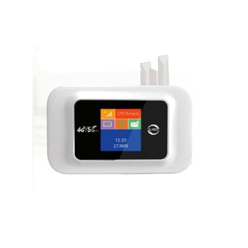 ROUTER WIFI PORTATILE 4G 5G SIM DISPLAY LCD BATTERIA 3000MAH USB C HOTSPOT - Foto 1 di 4