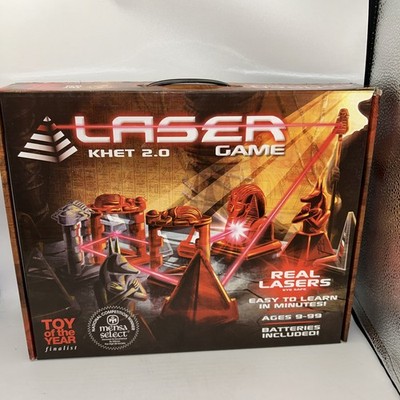Laser Board Game Khet 2.0 Strategy For Parts Or Repair Complete Used