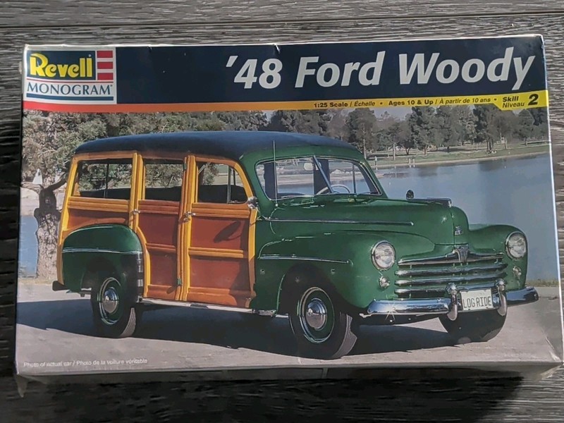 Revell Monogram ’48 Ford Woody Station Wagon Model #85-2540 Sealed MIB 1998