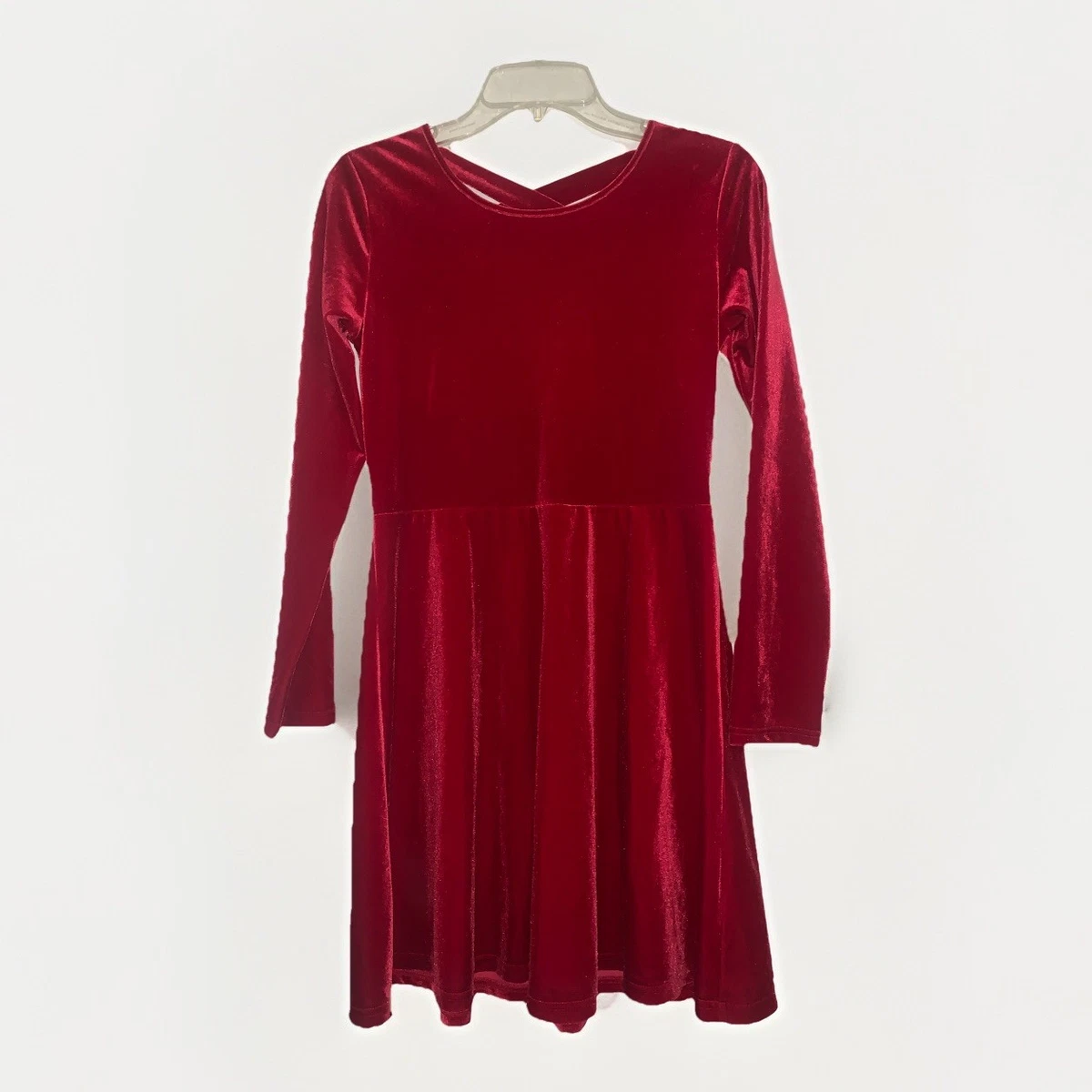 open lace back dress Tess's Red Dress main image 0