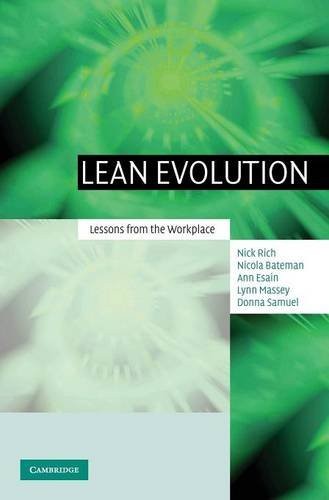 Lean Evolution: Lessons from the Workplace-Nick Rich, Nicola Bat