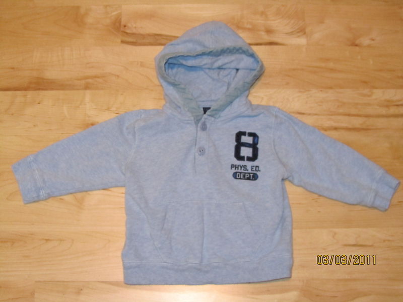 Gap Boys Blue Hoodie 12-18m