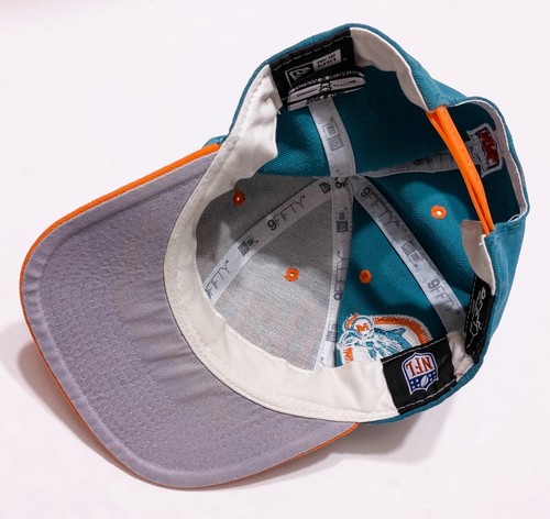New Era Miami Dolphins NFL 9Fifty Mütze Cap türkis blau Snapback - Bild 7 von 9