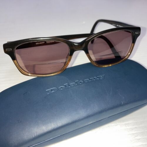 DOLABANY Gatsby Demi Brown Honey Sonnenbrille Brille nur für Gestelle 49 16 140