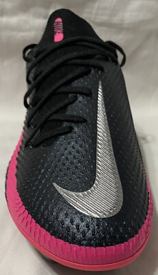 Men\'s Nike Phantom GT Elite FG Soccer Cleats Black Pink Blast Sz CK8439-006 Nike Phantom GT Elite FG - Black/Silver/Pink Blast - Firm  main image 2