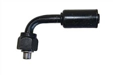 Reduced Beadlock AC Fitting Steel #6 Fem 90 Step to #8 Hose 35-R1325-STL