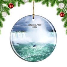 USA America Niagara Falls Christmas ornament city travel souvenir