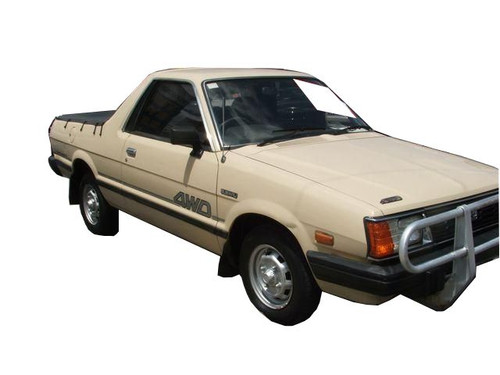 BLACK DASH MAT, GREY DASHMAT , DASHBOARD COVER FIT SUBARU BRUMBY 1985-1992 - Picture 11 of 11