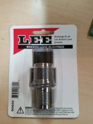Lee  Breech Lock Quick Change Bushing Multi-Caliber 2 Per Pack, mpn 90600