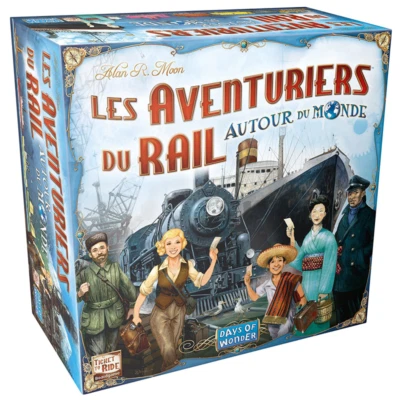 Les Aventuriers du Rail Autour du monde FR Days of Wonder - Photo 1/3