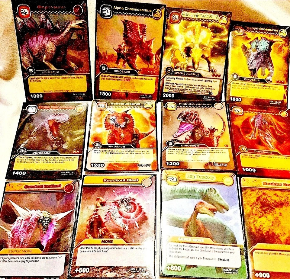 Dinosaur King (2008) | Cards | Collection | Dinosaur King TCG | Upper Deck | TCG - Image 3 of 4