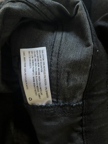 Cat & Jack Black Skinny Stretch Jeans BOYS 14 HUSKY - Picture 6 of 9