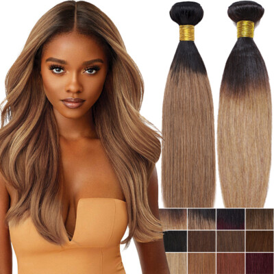 Body Wave Human Hair Extensions 22 20 18 Inch 100% Virgin Remy Thick Amazon.com : Human Hair Bundles Body Wave Bundles Human Hair  main image 4