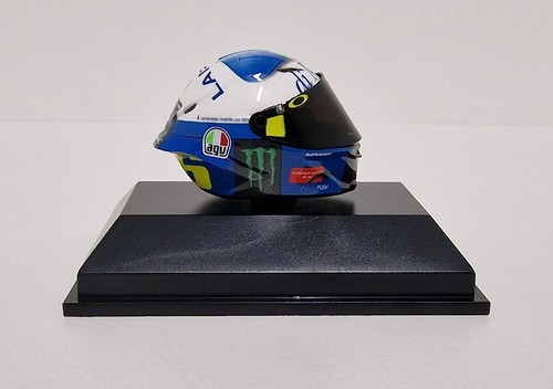 MINICHAMPS 1:8 valentino rossi 46 Model Helmet AGV Motogp Misano Race 2 2020 - Picture 8 of 11