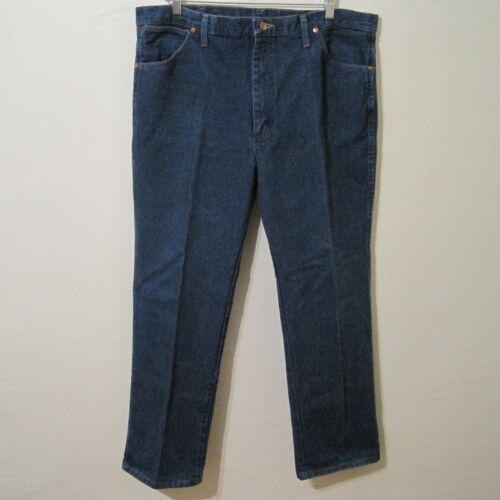 Pantalones de mezclilla azul Wrangler para hombre 38x30 936 PWD corte vaquero - Imagen 2 de 10