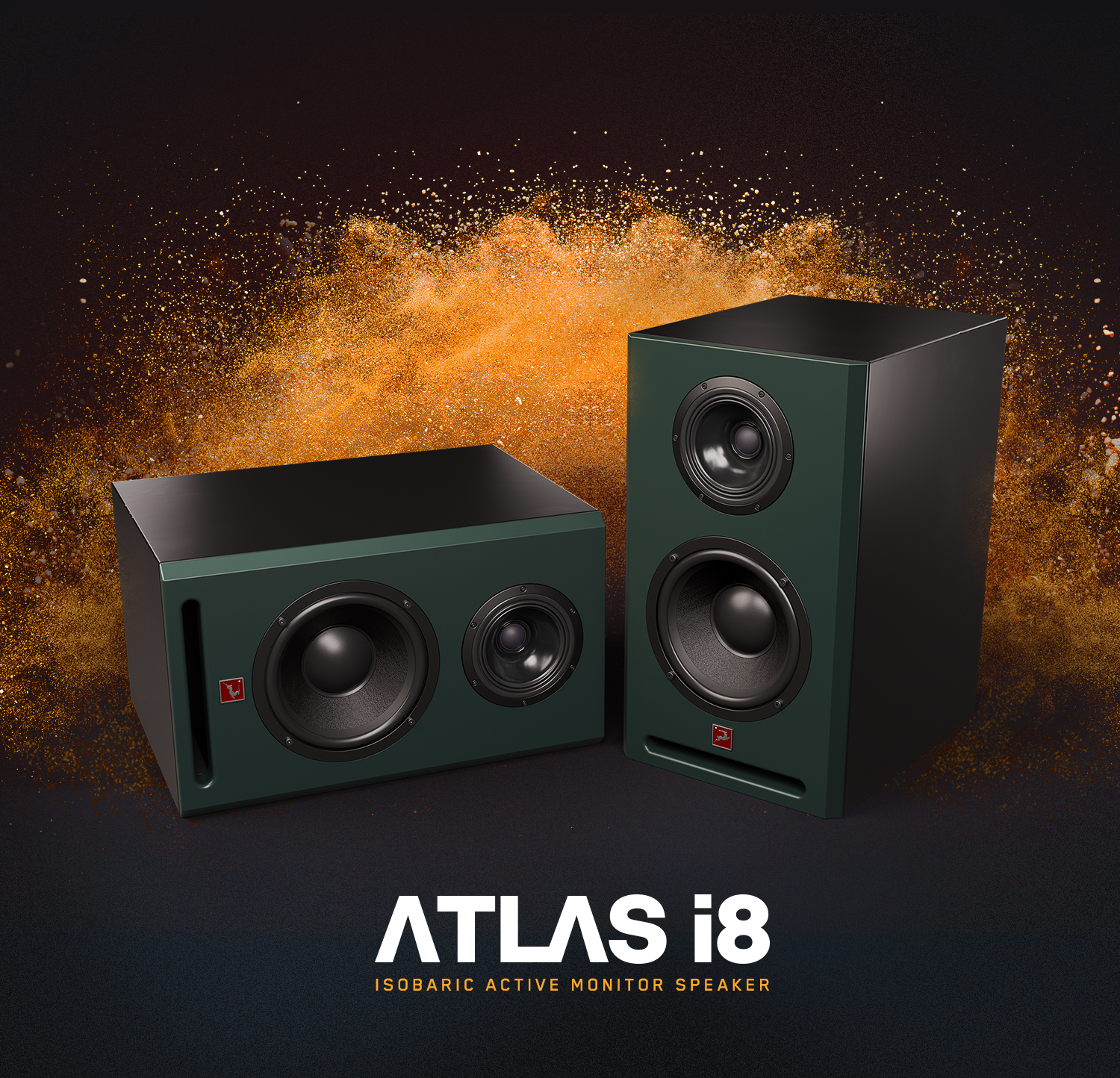Antelope Audio - Atlas i8 | 3-WAY ISOBARIC ACTIVE STUDIO MONITOR (single)