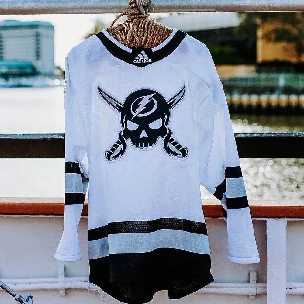 TAMPA BAY LIGHTNING GASPARILLA ADIDAS HOCKEY JERSEY RARE Size 52 L 1 OF 1904 eBay