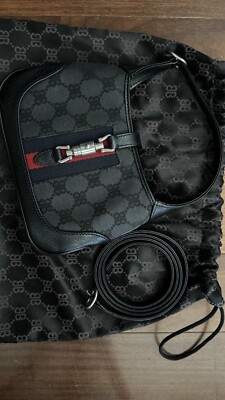 GUCCI X BALENCIAGA 2022 Hacker Project Mini Jackie 1961 Hobo W/Dust Bag