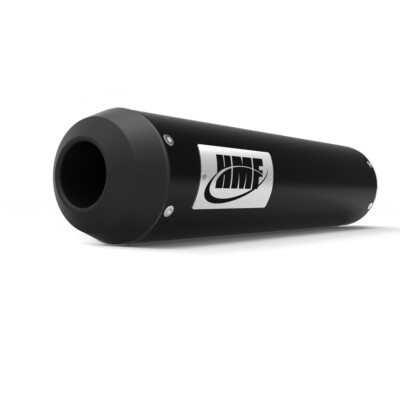 HMF for Can-Am DS90 2010-2022 Black Blackout w/ Spark Slip On | 014423606199
