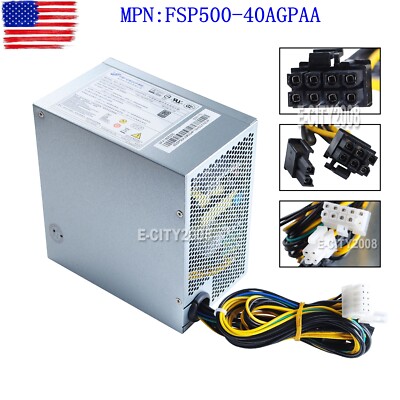 500W FSP400-40AGPAA for Lenovo P300 P310 P320 P410 10pin With Graphics Card 6pin