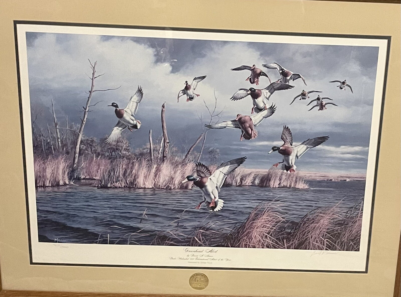 Ducks Unlimited Greenhead Alert David A Maass S/N 4612/5300 - Picture 5 of 19