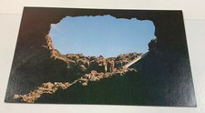 Indian Tunnel Craters of the Moon Souvenir Postcard Volcanic Rocks Idaho