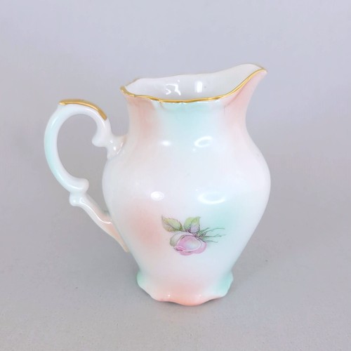 Schumann Wild Rose Creamer Bavaria Germany 4" - Picture 5 of 7