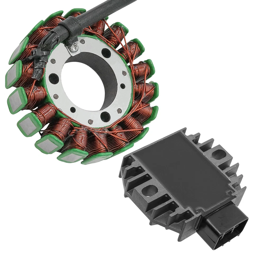 Estator y regulador rectificador para Yamaha Grizzly 125 YFM125G YFM125 G 2004-2013 Foto 4 de 4