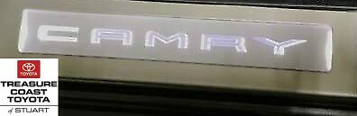 2018 Camry Illuminated Door Sills Protector Toyota Genuine OEM for 