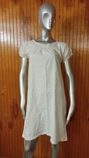 Antique Victorian Edwardian Off White Nightgown/Dress/Undergarment Size Medium