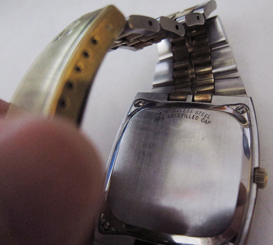 katamondekudasai　no7 RARE Vintage Omega Constellation Quartz Day Date Two Tone