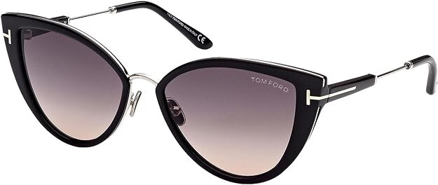 NEW TOM FORD Anjelica-02 FT0868/S  01C WOMEN SUNGLASSES Anjelica-02 TF868 01C Tom Ford Anjelica FT0868 Cat Eye Sunglasses in Black  main image 2