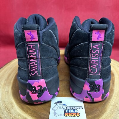 Nike Air Jordan 12 Retro Doernbecher 2017 XII Black Pink AH6987